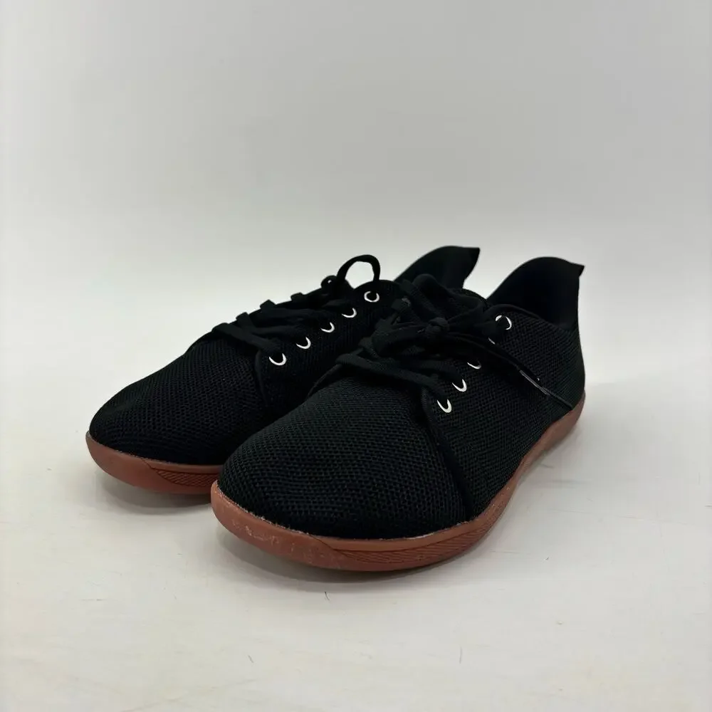 Buhcfbo Men’s Size 7 Black Comfort Lace Up Sneakers Comfort